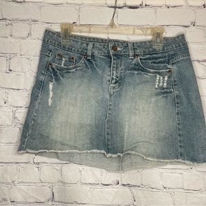 Jean Mini Skirt Size 9